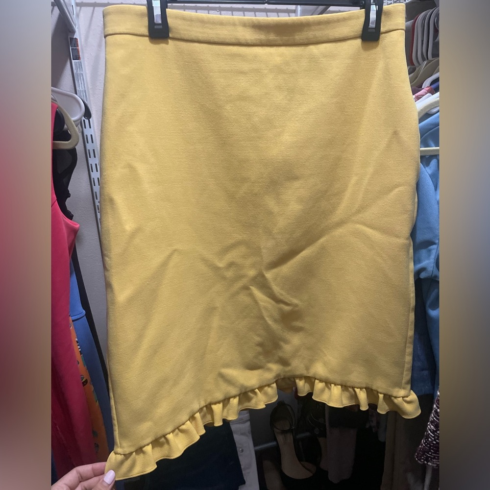 Ann Taylor ruffled skirt